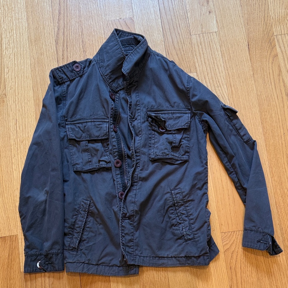 Mavi Dark Gray Military Jacket